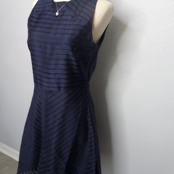 Banana Republic Blue Dress Size 2 - Picture 4 of 12